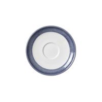 Steelite, Revolution Edge : Bluestone 1792 - Milchkaffee-, Cappuccino-, Kaffee-Untere, 15 cm Steelite, Revolution Edge : Bluestone 1792 - Milchkaffee-, Cappuccino-, Kaffee-Untere, 15 cm