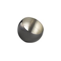 Schale SPHERE, 3er-Set, Edelstahl 18/8, D: 8 cm, H: 7 cm, I: 0,1 ltr., innen: mattiert, aussen: gunmetal Schale SPHERE, 3er-Set, Edelstahl 18/8, D: 8 cm, H: 7 cm, I: 0,1 ltr., innen: mattiert, aussen: gunmetal