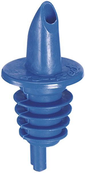 Permanent-Ausgießer, 6er Set, Kunststoff PVC, (je 2 Stück: blau, rot, gelb)