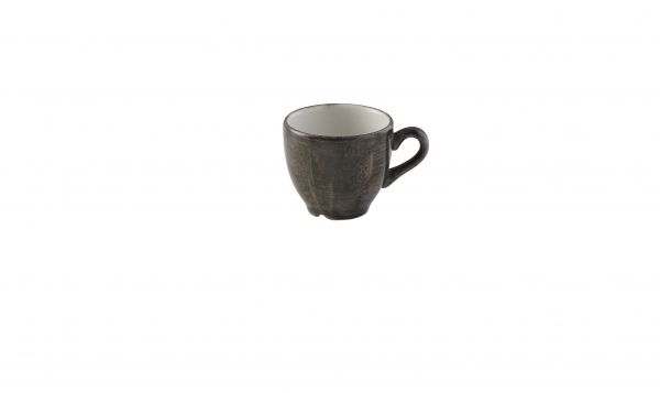 Churchill, Stonecast Patina : Iron Black - Espresso-Obere, 6,5 x 5,5 cm/ 0,1 ltr.