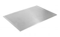 Lochblech, Aluminium, 2 Seiten 45°, lange Seiten offen, Lochung 3 mm, 780 x 580 x 10 mm Lochblech, Aluminium, 2 Seiten 45°, lange Seiten offen, Lochung 3 mm, 780 x 580 x 10 mm