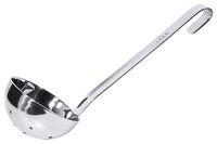 Schaumkelle kurz, fugenlos, Edelstahl, I: 0,25 ltr., D: 10 cm, Stiellänge: 24 cm Schaumkelle kurz, fugenlos, Edelstahl, I: 0,25 ltr., D: 10 cm, Stiellänge: 24 cm