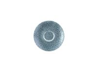 Churchill, Raku : Topaz Blue - Cappuccino-Untere 15,6 cm Churchill, Raku : Topaz Blue - Cappuccino-Untere 15,6 cm