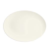 Bauscher, Purity - Platte oval Coup, bonewhite, uni, 37 x 27 cm Bauscher, Purity - Platte oval Coup, bonewhite, uni, 37 x 27 cm