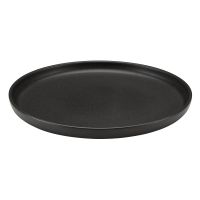 Playground, Steinzeug - ELEMENTS : Teller flach, schwarz, 28 x 3 cm Playground, Steinzeug - ELEMENTS : Teller flach, schwarz, 28 x 3 cm