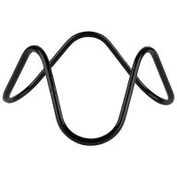 Buffetständer WAVE, PVC, Metall schwarz, Antirutschbeschichtung, D: 20 cm, H: 9,5 cm Buffetständer WAVE, PVC, Metall schwarz, Antirutschbeschichtung, D: 20 cm, H: 9,5 cm