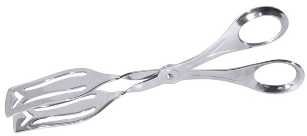 Gebäckzange, ergonomischer Griff, Edelstahl, L: 20 cm