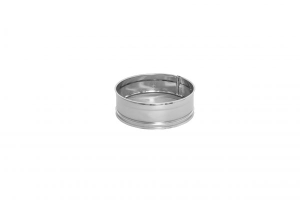 Mehl-, Puder-, Zuckersieb, Metall, sehr fein 0,3 mm, D: 160 mm