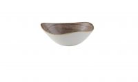Churchill, Stonecast Raw : Brown Vellum - Schale dreieckig, 18,5 cm/ 0,37 ltr. Churchill, Stonecast Raw : Brown Vellum - Schale dreieckig, 18,5 cm/ 0,37 ltr.