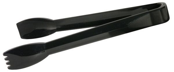Salatzange, schwarz, PC, L: 31 cm