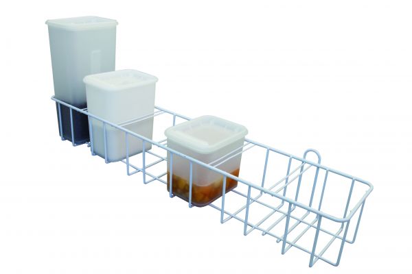 Wandaufhänger für Vorratsdosen für Dosen 2 ltr., 3 ltr., 5 ltr.