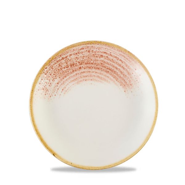 Churchill, Homespun Accents : Coral - Teller flach Coup, 16,5 cm