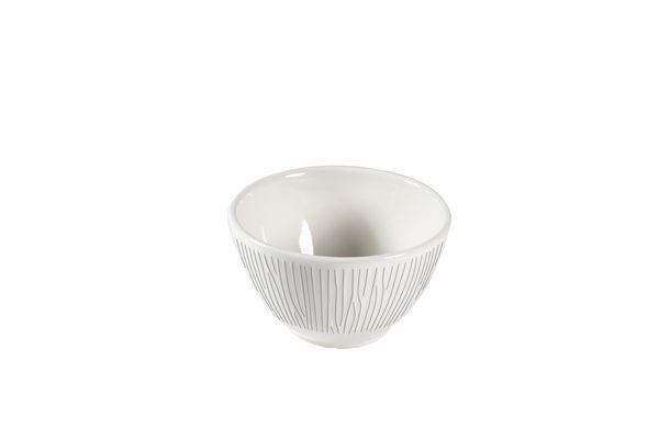 Churchill, Bamboo - Schale hoch, uni/ weiss, 10,2 cm/ 0,24 ltr.
