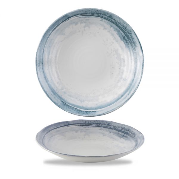 Dudson, The Maker's Collection : Finca Limestone - Teller tief Organisch, 27,9 cm/ 1,35 ltr.