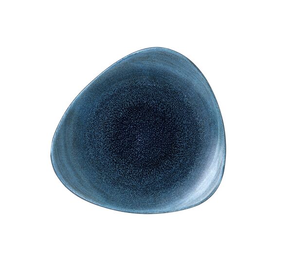 Churchill, Stonecast Aqueous : Lagoon - Teller flach dreieckig, 20,3 cm