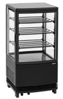 Mini-Kühlvitrine 58L-SW Mini-Kühlvitrine 58L-SW