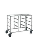 Regalwagen 3-teilig RWR 3, Kap.: 12 GN 1/1, Trgf.: max. 70 kg, LxBxH: 116,5 x 62,5 x 90 cm Regalwagen 3-teilig RWR 3, Kap.: 12 GN 1/1, Trgf.: max. 70 kg, LxBxH: 116,5 x 62,5 x 90 cm