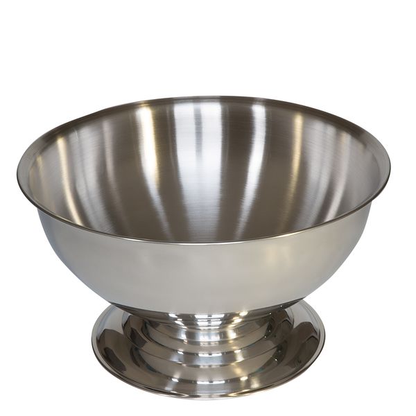 Champagnerkühler D: 40,5 / 27,5 cm, H: 22,5 cm, I: 13,5 ltr., Edelstahl, hochglanzpoliert