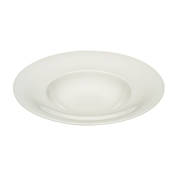 Schönwald, Delight - Teller tief Fahne, bonewhite, uni, 28 cm/ 0,43 ltr.