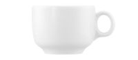 Seltmann Weiden, Sento - Kaffee-Obere m. Hkl., stapelbar, weiss, uni, 0,2 ltr. Seltmann Weiden, Sento - Kaffee-Obere m. Hkl., stapelbar, weiss, uni, 0,2 ltr.