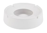 Wind-Aschenbecher XL D: 14,5 cm, H: 4,5 cm, Melamin, weiss Wind-Aschenbecher XL D: 14,5 cm, H: 4,5 cm, Melamin, weiss