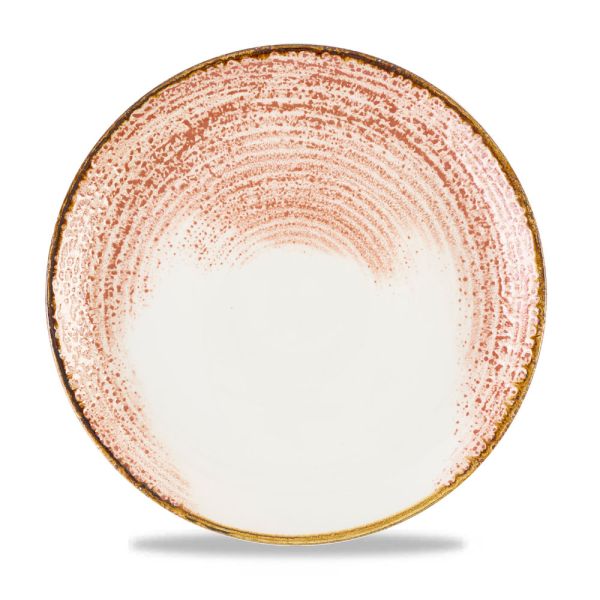 Churchill, Homespun Accents : Coral - Teller flach Coup, 28,8 cm