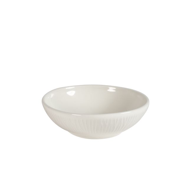 Churchill, Bamboo - Schale flach, uni/ weiss, 11,6 cm/ 0,2 ltr.