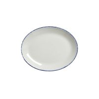 Steelite, Dapple : Blue 1710 - Teller oval Coup, 20,2 cm Steelite, Dapple : Blue 1710 - Teller oval Coup, 20,2 cm