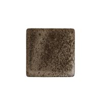 Bauscher, Sandstone : Dekor 425944 Dark Brown - Teller flach quadratisch 15,2 x 15,2 cm Bauscher, Sandstone : Dekor 425944 Dark Brown - Teller flach quadratisch 15,2 x 15,2 cm