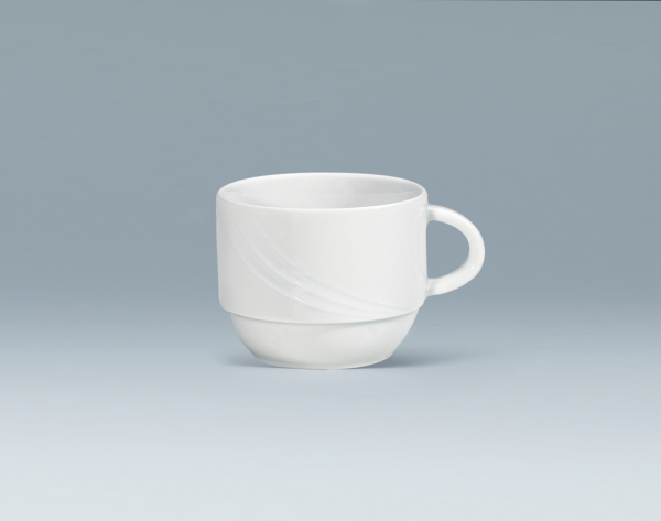 Schönwald, Donna - Mocca-Obere stpb., weiss, uni, 0,09 ltr.