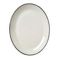 Steelite, Dapple : Charcoal 1756 - Teller oval Coup, 30,5 cm Steelite, Dapple : Charcoal 1756 - Teller oval Coup, 30,5 cm