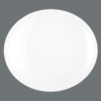 Seltmann Weiden, Meran, Steak & More - Teller oval 5235, weiss, uni, 34 cm Seltmann Weiden, Meran, Steak & More - Teller oval 5235, weiss, uni, 34 cm