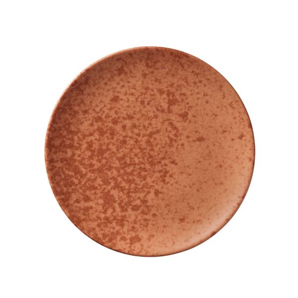 Bauscher, Sandstone : Dekor 425946 Orange - Teller flach coup rund 26 cm