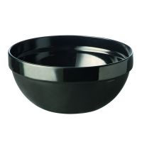 Schale FRIENDLY, PET, D: 14 cm, H: 6,5 cm, I: 0,5 ltr., Farbe: schwarz Schale FRIENDLY, PET, D: 14 cm, H: 6,5 cm, I: 0,5 ltr., Farbe: schwarz