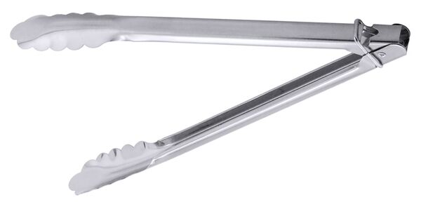 Küchenzange, aus 0,8 mm Edelstahl, L: 24 cm