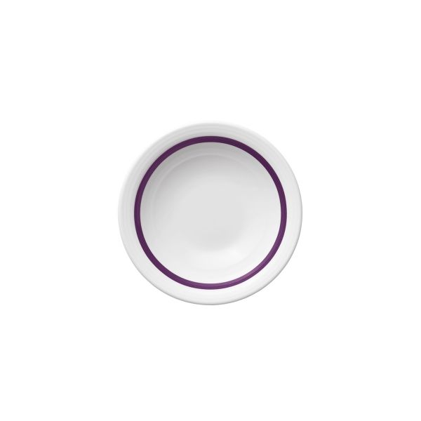 Bauscher Care, Invita Colors : 425487 Pinselband Aubergine - Schale rund, 14 cm/ 0,22 ltr.
