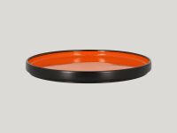 RAK, Fire : Orange - Teller flach, senkrechter Rand, 26,7 x 2,6 cm RAK, Fire : Orange - Teller flach, senkrechter Rand, 26,7 x 2,6 cm
