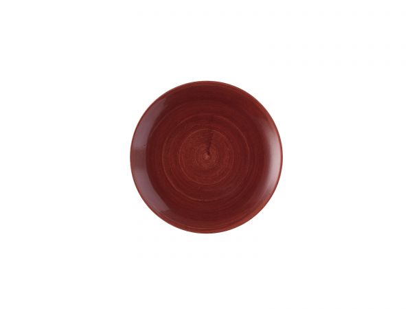 Churchill, Stonecast Patina : Rust Red - Teller flach Coup, 28,8 cm