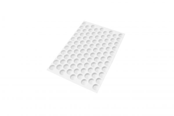 Ausstechmatte aus Kunststoff Rund, glatt, No. 3a, D: 35 mm