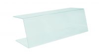 Thekenaufsteller für hygienischen Schutz, Acryl, 600 x 220 x 200 mm Thekenaufsteller für hygienischen Schutz, Acryl, 600 x 220 x 200 mm