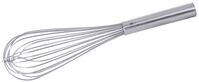 Rührbesen, 16 Drähte, Verstärkungsschlaufe, Edelstahl, L: 36 cm, D: 2,2 mm, Stiel: 13 cm Rührbesen, 16 Drähte, Verstärkungsschlaufe, Edelstahl, L: 36 cm, D: 2,2 mm, Stiel: 13 cm