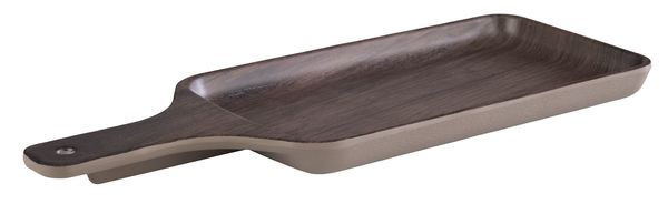 Tablett OAK 22 x 12 cm, H: 2 cm, Melamin, Eichenoptik