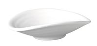 Schale ZEN 13 x 11 cm H: 3,5 cm, 0,1 ltr., Melamin, weiss, Steinoptik Schale ZEN 13 x 11 cm H: 3,5 cm, 0,1 ltr., Melamin, weiss, Steinoptik