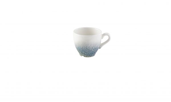 Churchill, Raku : Topaz Blue - Espresso-Obere, 6,5 x 5,5 cm/ 0,1 ltr.