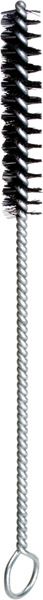 Reinigungsbürste für Ausgießer L: 16,5 cm, Edelstahl, schwarze Bürste