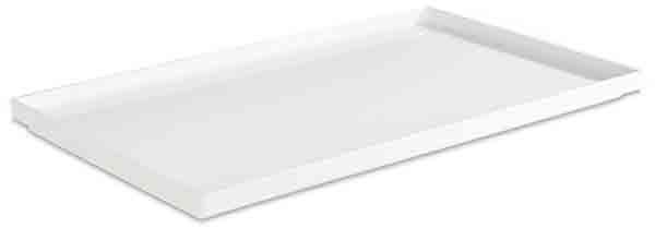 GN 1/1 Tablett ASIA PLUS 53 x 32,5 cm, H: 3 cm, Melamin, außen: weiss, matt