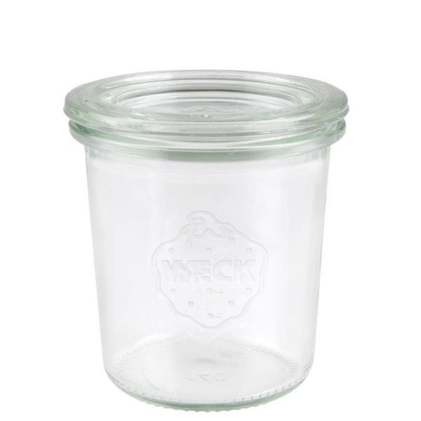 WECK Mini-Sturzglas m. Glasdeckel, Inhalt: 140 ml, H: 69 mm, D: 60 mm