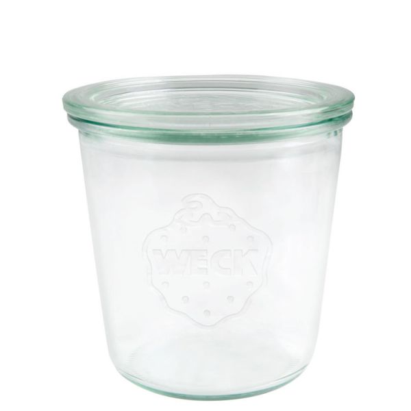 WECK Sturzglas m. Glasdeckel, Inhalt: 580 ml, H: 107 mm, D: 100 mm