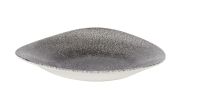 Churchill, Raku : Quartz Black - Schale flach dreieckig, 27,8 x 19,8 cm Churchill, Raku : Quartz Black - Schale flach dreieckig, 27,8 x 19,8 cm