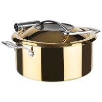 Chafing Dish ORBIT, 4-teilig, 18/8 Edelstahl, Gold-Look, D: 30,5 cm, H: 17,5 cm Chafing Dish ORBIT, 4-teilig, 18/8 Edelstahl, Gold-Look, D: 30,5 cm, H: 17,5 cm